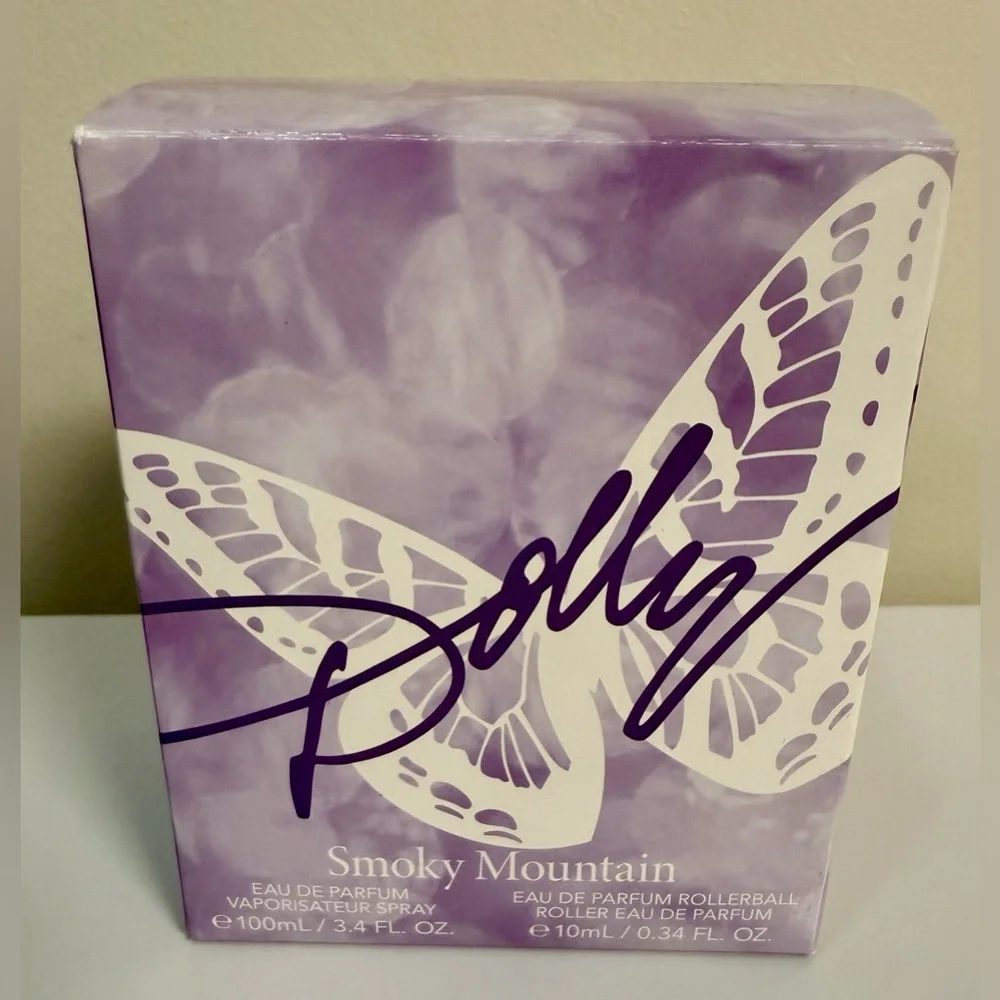 NIB Dolly Parton Smoky Mountain eau de Parfum spray and roller ball set - Picture 2 of 8